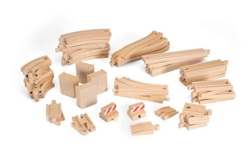 Foto 3 pulgar | Set De Vías Férreas De Madera Brio 33772 Special  50 Piezas - Venta Internacional.