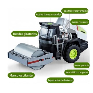 Foto 2 | Coche Juguete 1pz Belug Negro