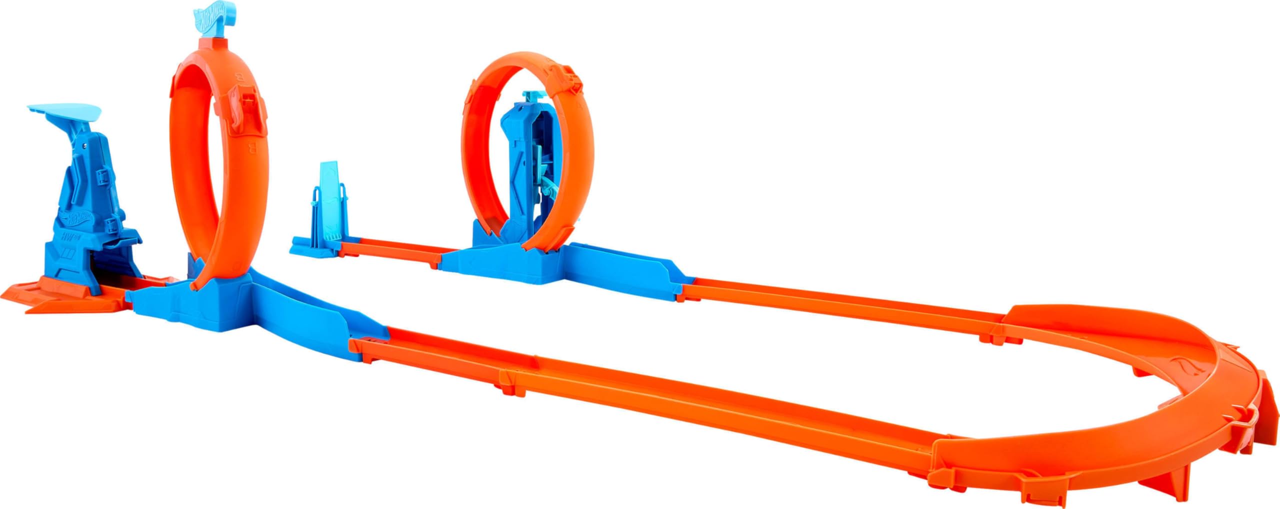 Foto 4 pulgar | Set De Atletismo Para Coches De Juguete Hot Wheels Triple Loop Con Vehículo 1:64. - Venta Internacional.