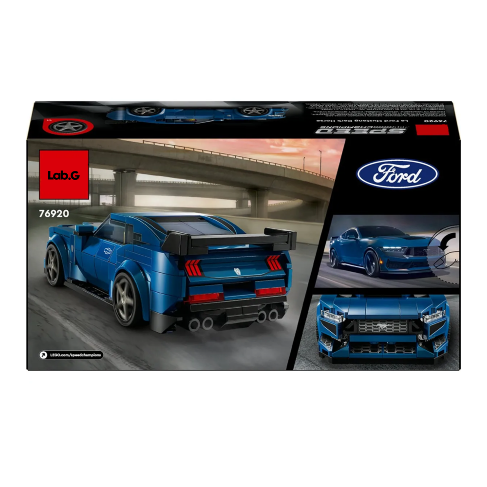 Foto 5 pulgar | Auto Deportivo Ford Mustang Lab.g  Azul