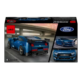 Foto 4 | Auto Deportivo Ford Mustang Lab.g Azul