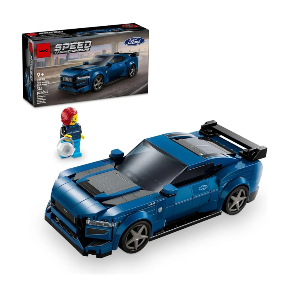 Foto 5 | Auto Deportivo Ford Mustang Lab.g  Azul