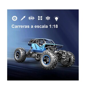 Foto 4 | Juguete Coche A Control Remoto 4x4 Azul