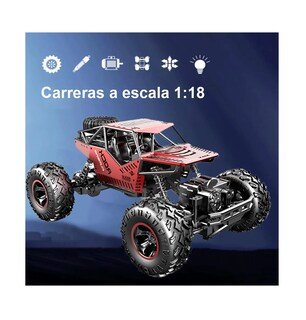 Foto 3 | Juguete Coche A Control Remoto 4x4 Rojo