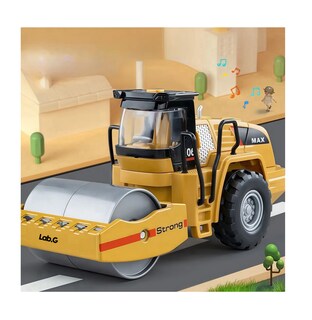Foto 4 | Coche De Ingeniería De Aleación Para Niños Con 50 Pegatinas Amarillo