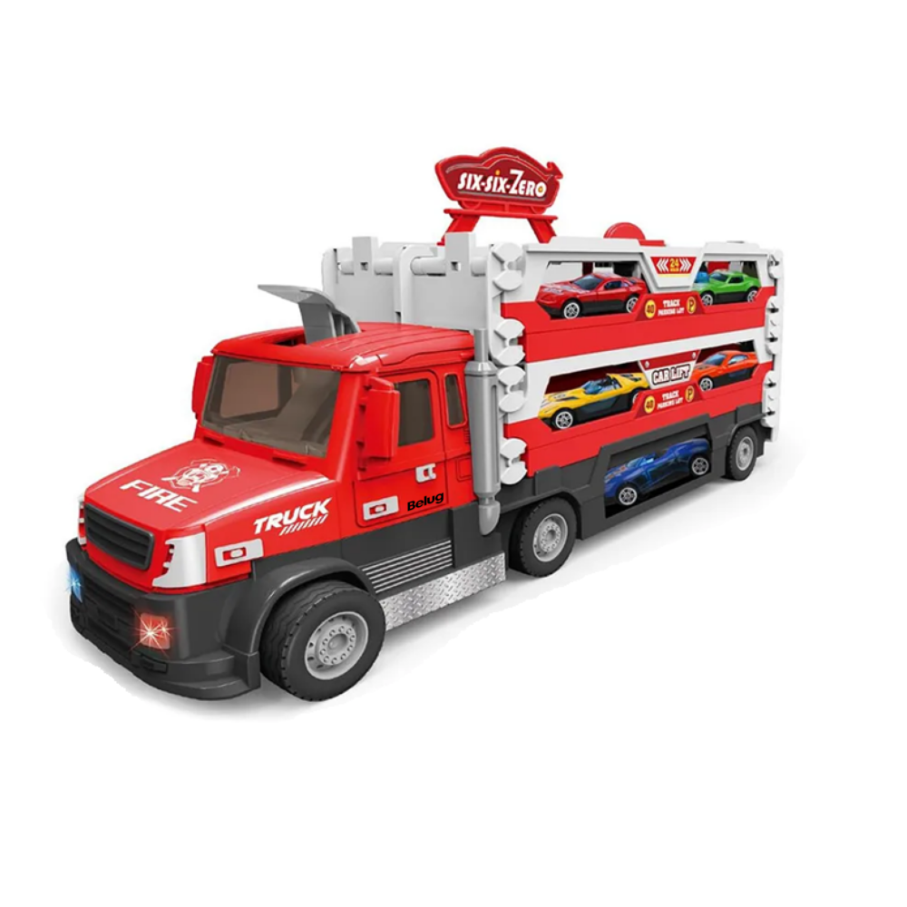 Foto 1 | Coches Bomberos Juguetes Belug  Rojo Colores