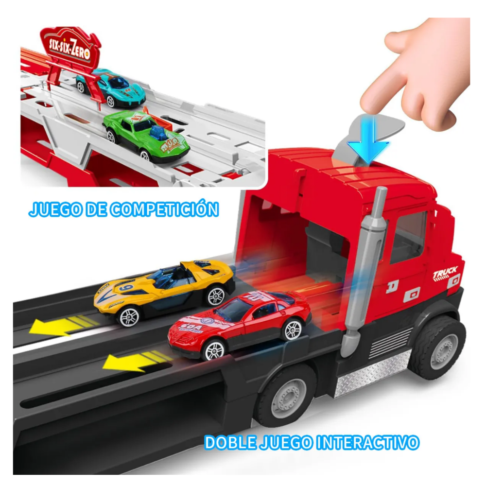 Foto 4 pulgar | Coches Bomberos Juguetes Belug  Rojo Colores