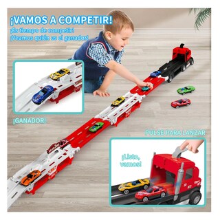 Foto 4 | Coches Bomberos Juguetes Belug Rojo Colores