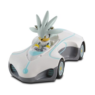 Foto 1 | Pull Back Racer Nkok Team Sonic Silver Sonic Sin Baterías - Venta Internacional.