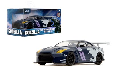 Foto 1 | Coche Fundido A Presión Jada Hollywood Rides 1:32 Nissan Gt-r (r35) 2009 - Venta Internacional.