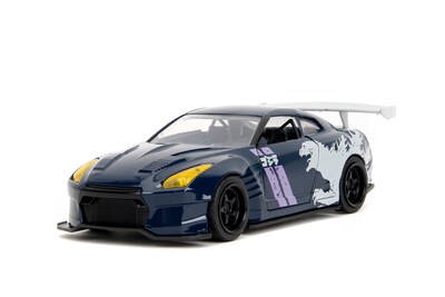 Foto 7 | Coche Fundido A Presión Jada Hollywood Rides 1:32 Nissan Gt-r (r35) 2009 - Venta Internacional.