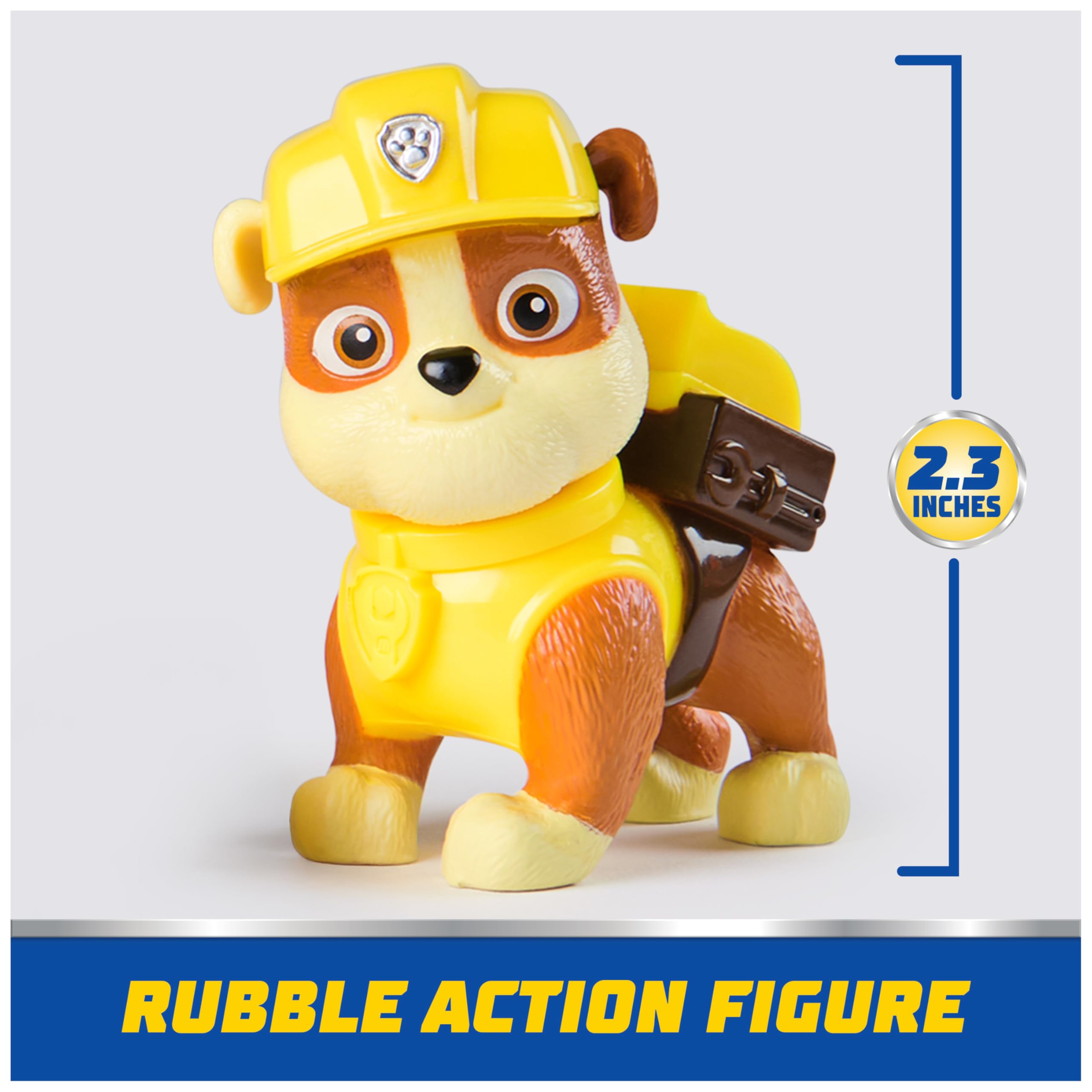 Foto 8 pulgar | Toy Truck Paw Patrol Rubble's Bulldozer Con Figura Coleccionable - Venta Internacional.
