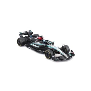 Foto 2 | Vehículo De Fórmula Fundido A Presión Bburago 1:43 2024 Race Mercedes W15 - Venta Internacional.