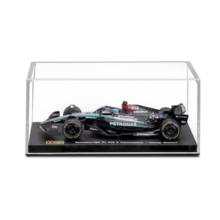 Foto 3 | Vehículo De Fórmula Fundido A Presión Bburago 1:43 2024 Race Mercedes W15 - Venta Internacional.