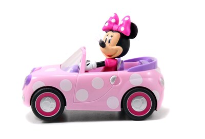 Foto 2 | Coche De Control Remoto Jada Toys Disney Junior Minnie Mouse - Venta Internacional.
