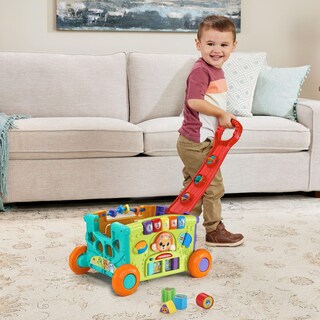 Foto 5 | Activity Wagon Vtech Sort And Discover Para Niños Pequeños Color Rojo - Venta Internacional.