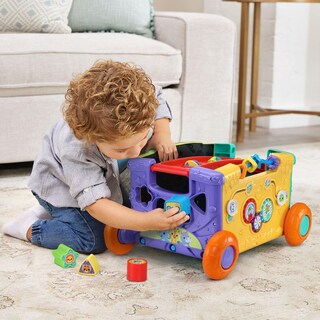 Foto 7 | Activity Wagon Vtech Sort And Discover Para Niños Pequeños Color Rojo - Venta Internacional.