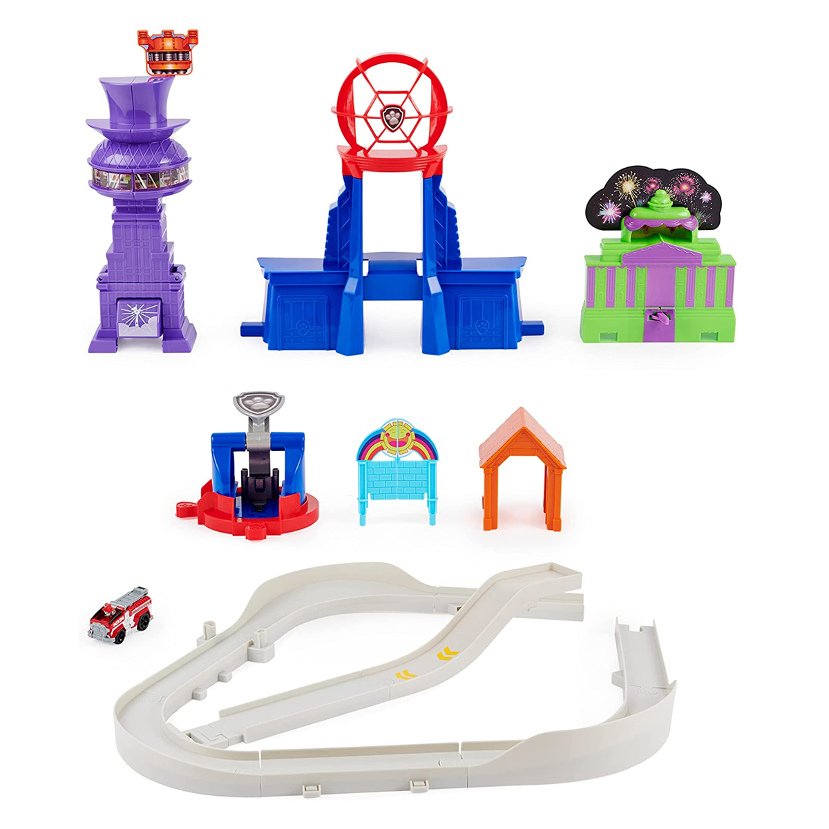 Foto 3 pulgar | Pista Rescate en la Ciudad Paw Patrol Spin Master True Metal