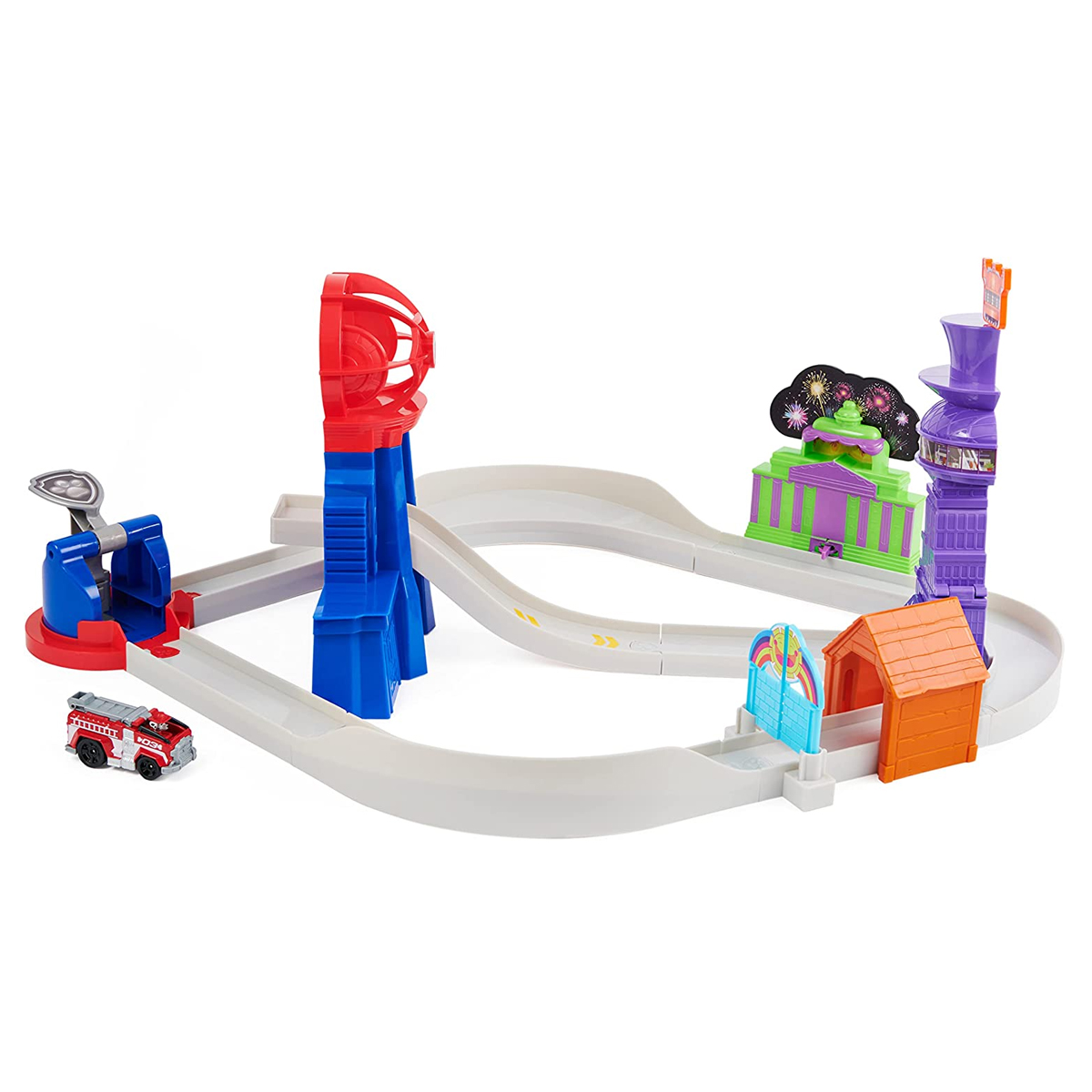Foto 4 pulgar | Pista Rescate en la Ciudad Paw Patrol Spin Master True Metal