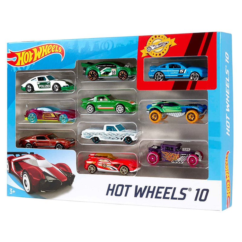 Foto 2 pulgar | Carros Hot Wheels Mattel 10 Piezas