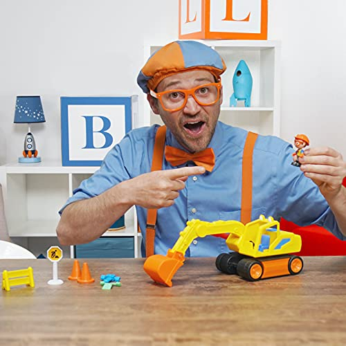 Foto 6 pulgar | Venta Internacional- Excavadora Blippi: Divertido Vehículo de Ruedas Libres