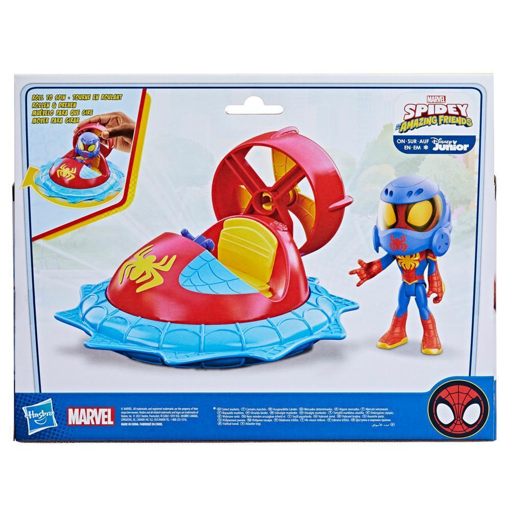 Foto 4 pulgar | Carro Aerodeslizador Hasbro Marvel Spidey And His Amazing Friends