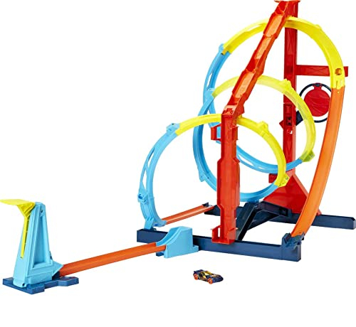 Foto 2 pulgar | Venta Internacional - Pista Hot Wheels Track Builder Unlimited Sacacorchos