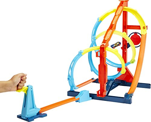 Foto 4 pulgar | Venta Internacional - Pista Hot Wheels Track Builder Unlimited Sacacorchos