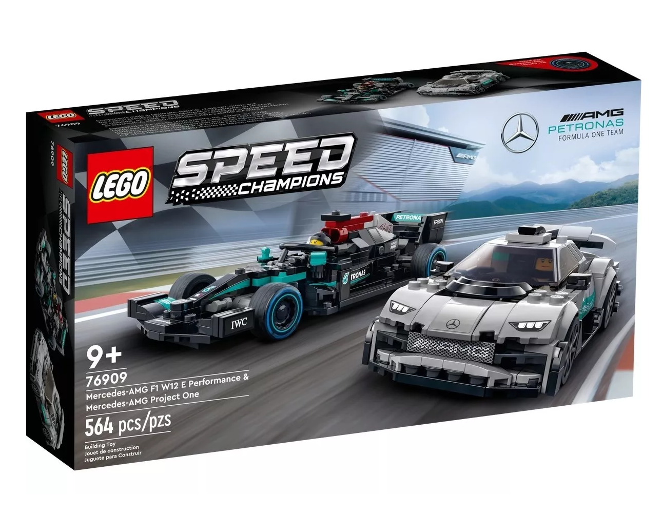 Foto 2 | Kit Lego Mercedes y Amg Project One 564 Piezas