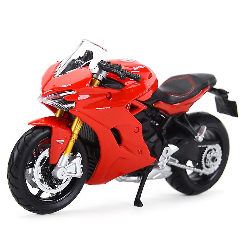 Foto 3 pulgar | Venta Internacional - Motocicleta Fundida A Presión Maisto Ducati-1098s A Escala 1:18 Para Más De 12 Años