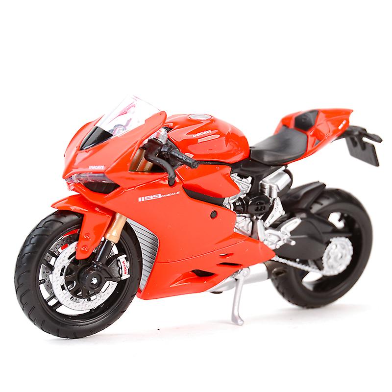 Foto 4 | Venta Internacional - Motocicleta Fundida A Presión Maisto Ducati-1098s A Escala 1:18 Para Más De 12 Años