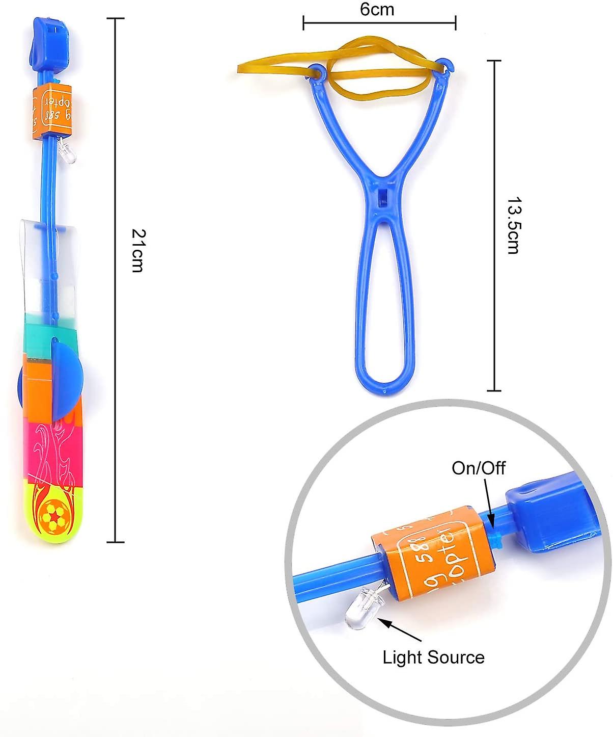 Foto 3 pulgar | Venta Internacional - Luz Led Elástica Para Helicóptero Volador, 15 Unidades, Con Forma De Catapulta