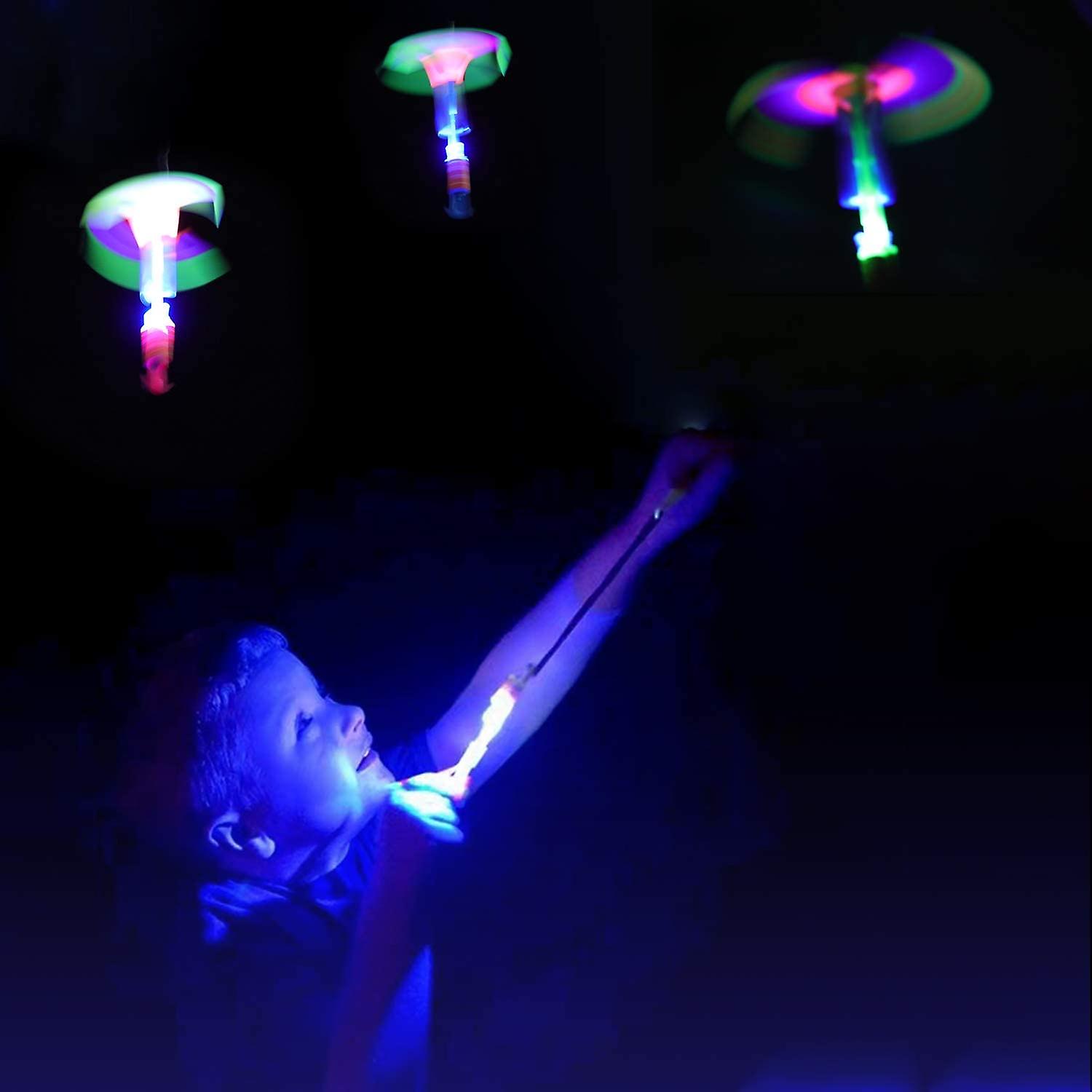 Foto 6 pulgar | Venta Internacional - Luz Led Elástica Para Helicóptero Volador, 15 Unidades, Con Forma De Catapulta