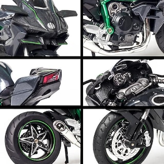 Foto 4 | Venta Internacional - Modelo De Motocicleta De Carreras Con Simulación De Juguete Para Niños De 3 A 12 Años