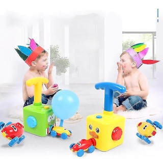 Foto 4 | Venta Internacional - Set De Juguetes Power Balloon Launcher Car Puzzle Fun Education 12+
