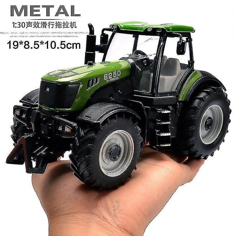 Foto 4 pulgar | Venta Internacional - Toy Model Engineering Car Bulldozer Truck Farm Tractor 1:30