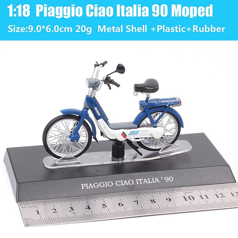 Foto 6 pulgar | Venta Internacional - Atlas A Escala 1/18 Piaggio Ciao Italia Tricolore Grillo Bravo