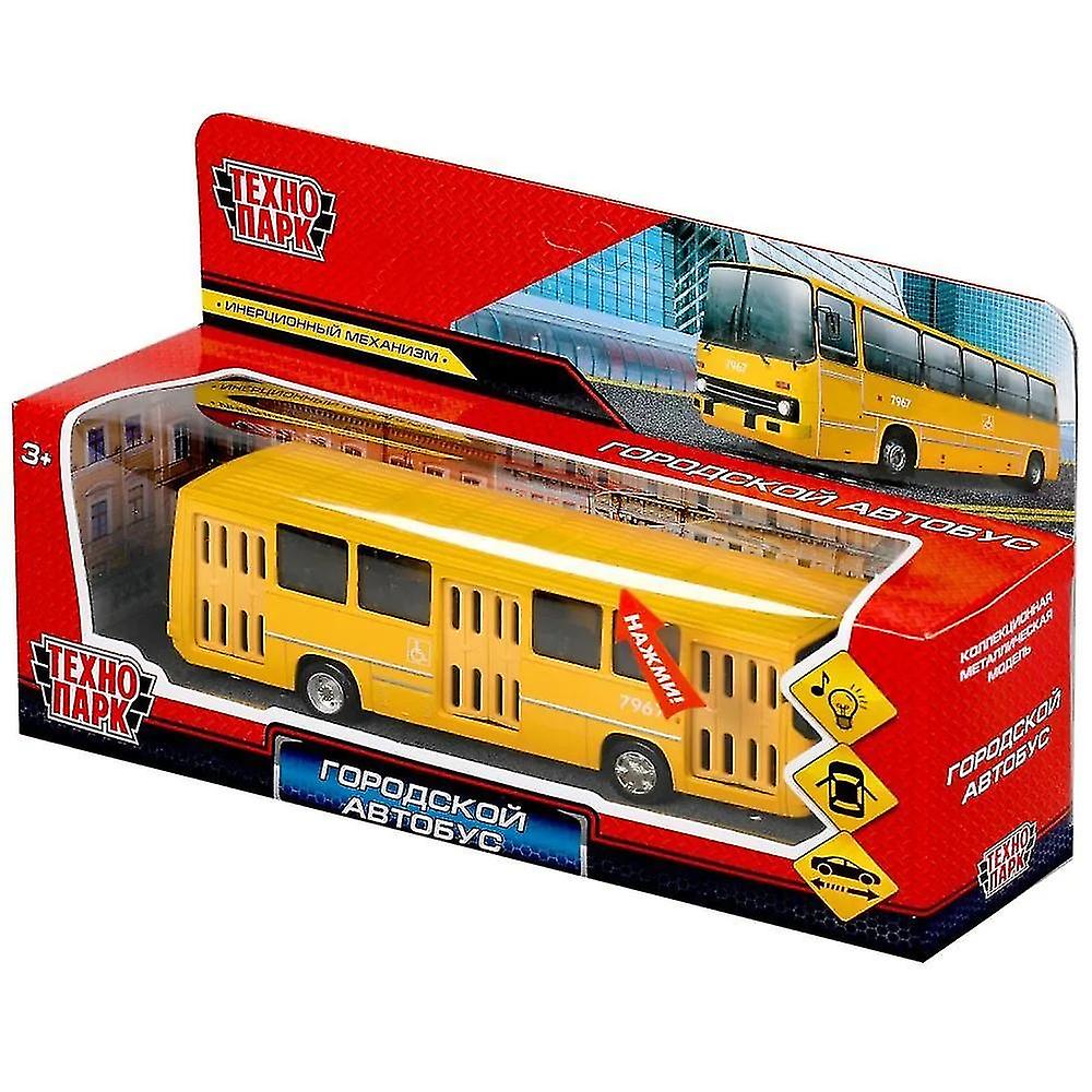 Foto 4 pulgar | Venta Internacional - Vehículo De Pasajeros Toy Bus City Ikarus 260 De 17 Cm Con Sonido