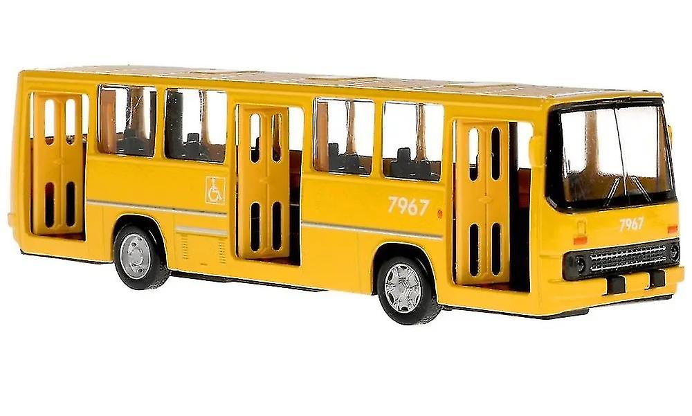 Foto 5 pulgar | Venta Internacional - Vehículo De Pasajeros Toy Bus City Ikarus 260 De 17 Cm Con Sonido