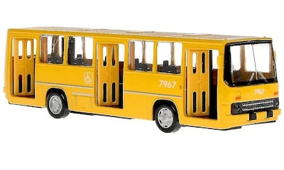 Foto 4 | Venta Internacional - Vehículo De Pasajeros Toy Bus City Ikarus 260 De 17 Cm Con Sonido
