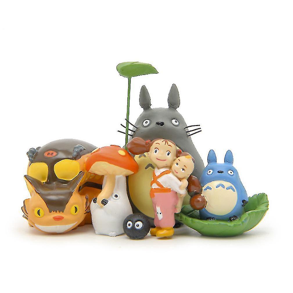 Foto 2 | Minifigura De Juguete Miyazaki Totoro Mei Sister Bus, Juego De 6 - Venta Internacional.