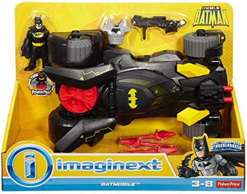 Foto 4 pulgar | Batimóvil Imaginext Fgc31 Dc Super Friends De Toy Fisher-price - Venta Internacional.