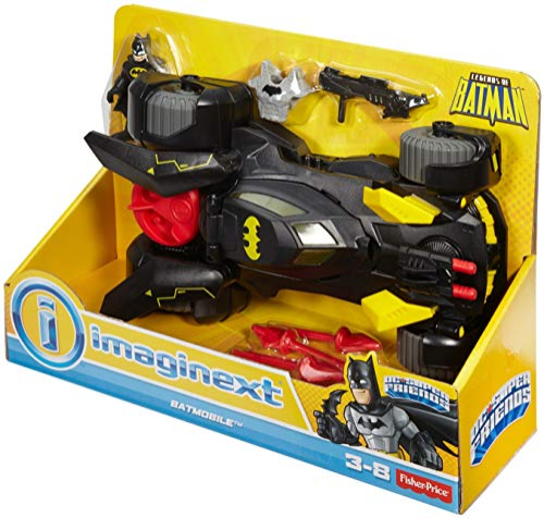 Foto 5 pulgar | Batimóvil Imaginext Fgc31 Dc Super Friends De Toy Fisher-price - Venta Internacional.