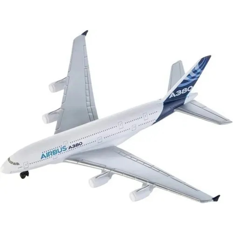 Foto 2 pulgar | Avión De Juguete Airbus A380 Con Ruedas De Fricción De 66 Cm - C9191 - Venta Internacional.