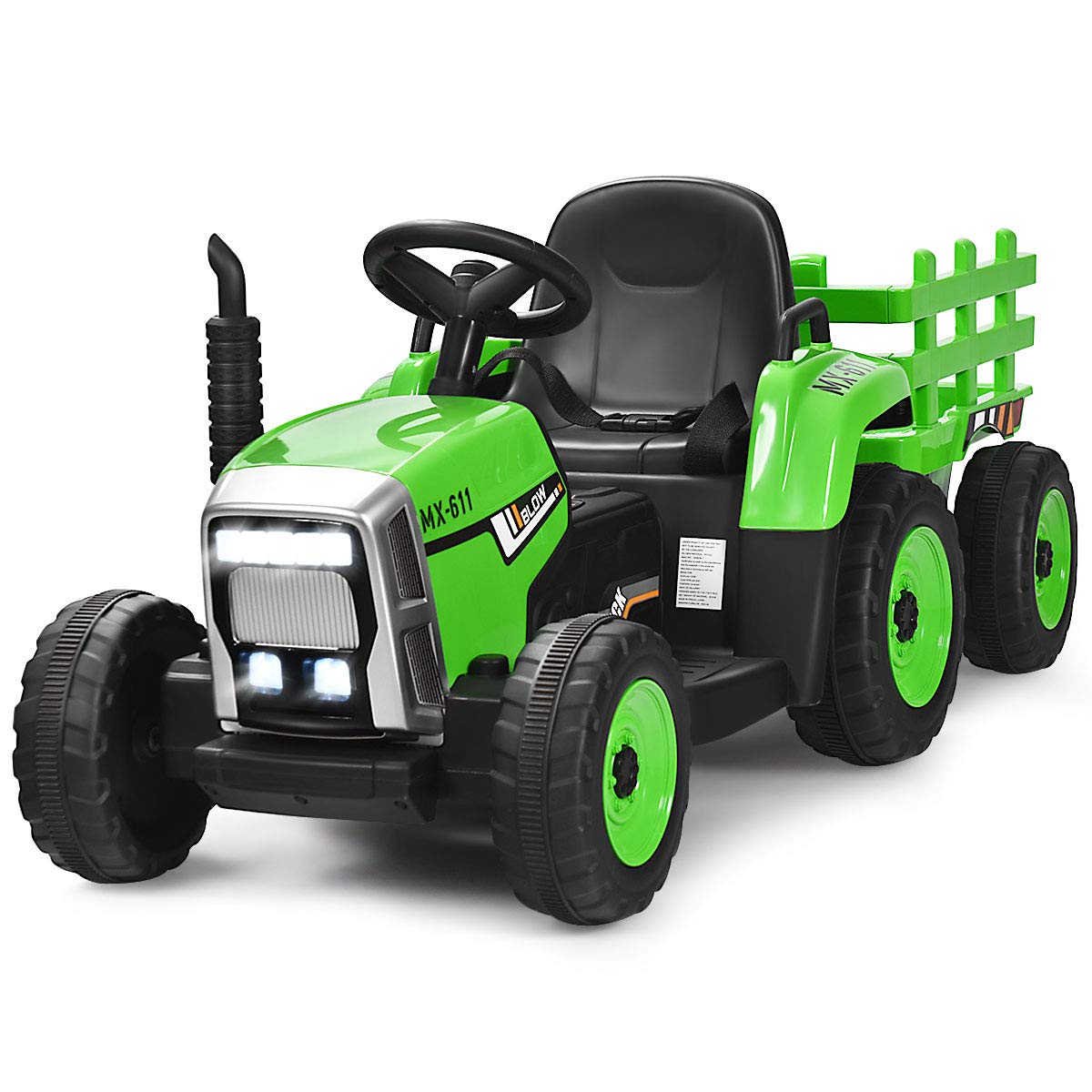 Montable Tractor Costzon con Remolque Batería De 12 V - Venta Internacional