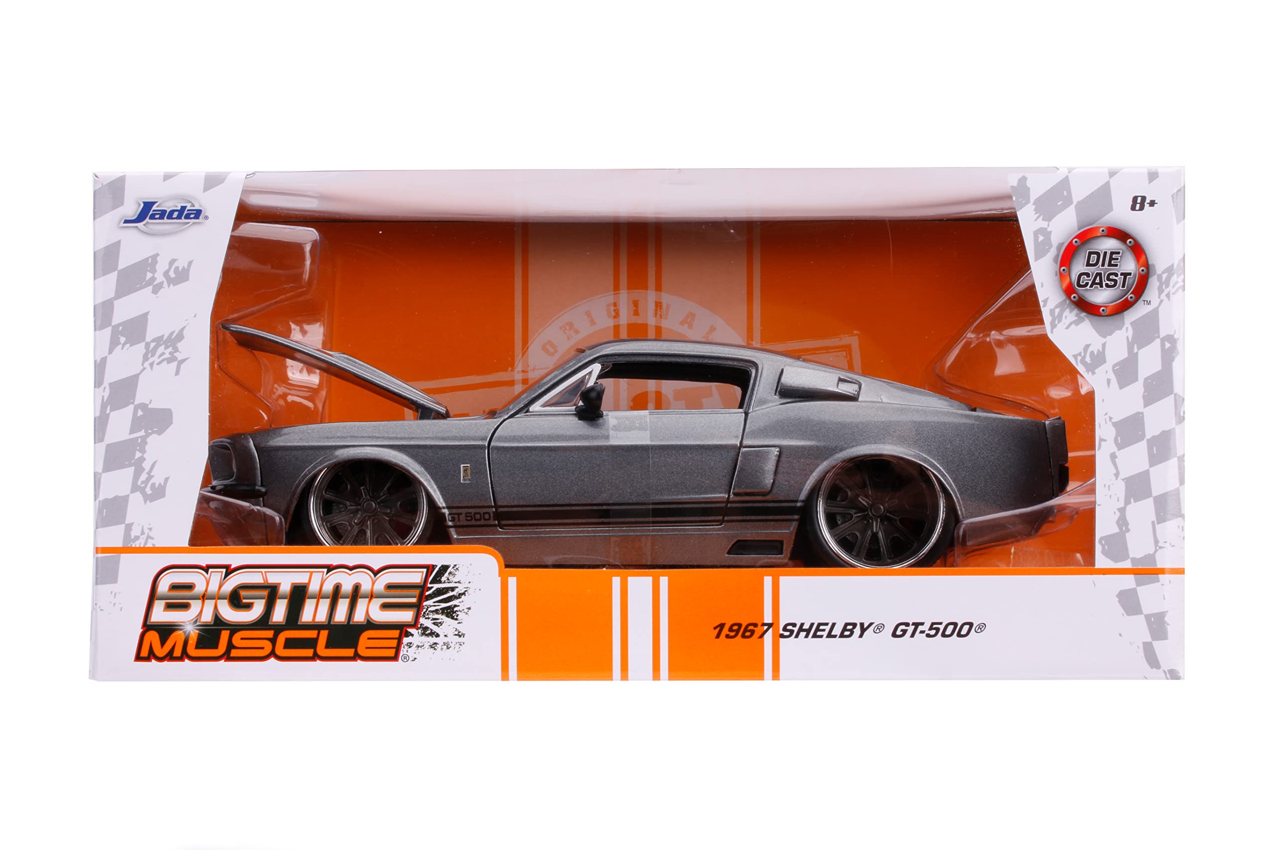 Foto 3 pulgar | Coche Fundido a Presión Jada Toys Big Time Muscle 1967 Shelby Gt500 - Venta Internacional