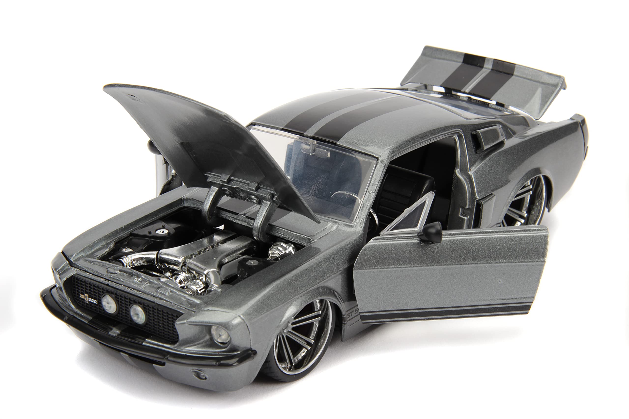 Foto 7 pulgar | Coche Fundido a Presión Jada Toys Big Time Muscle 1967 Shelby Gt500 - Venta Internacional