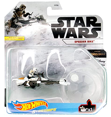 Foto 2 pulgar | Vehículo Fundido a Presión Hot Wheels Star Wars Starships Speeder Bike - Venta Internacional