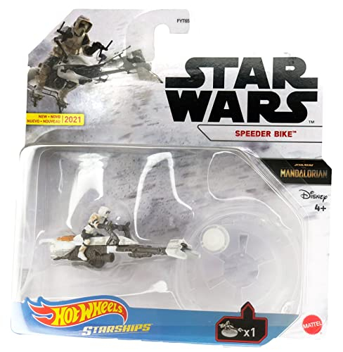 Foto 3 pulgar | Vehículo Fundido a Presión Hot Wheels Star Wars Starships Speeder Bike - Venta Internacional