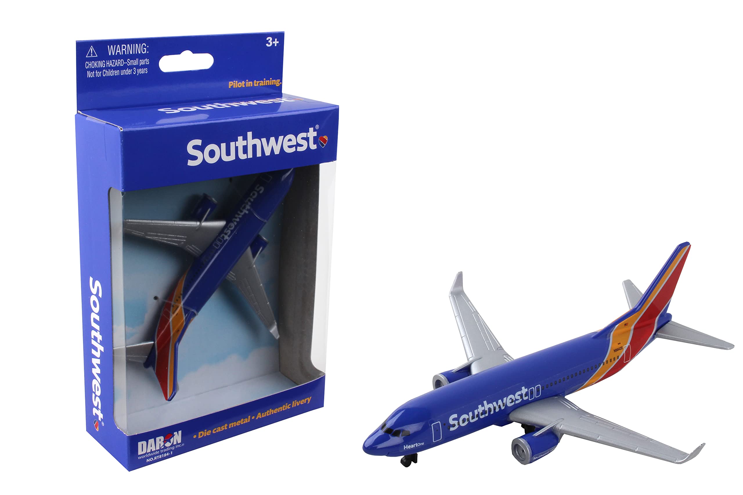 Foto 2 pulgar | Souvenir de Un Solo Avión Daron Southwest de Metal Fundido A Presión - Venta Internacional